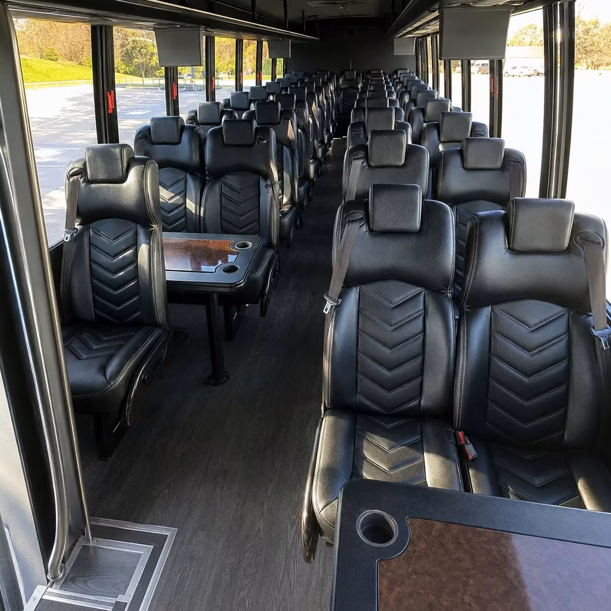 25 passenger minibus inside