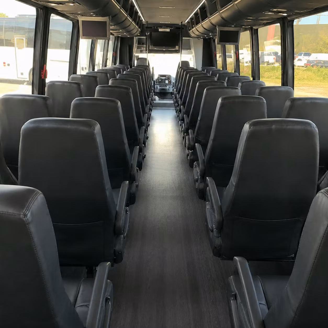 30 passenger minibus interior