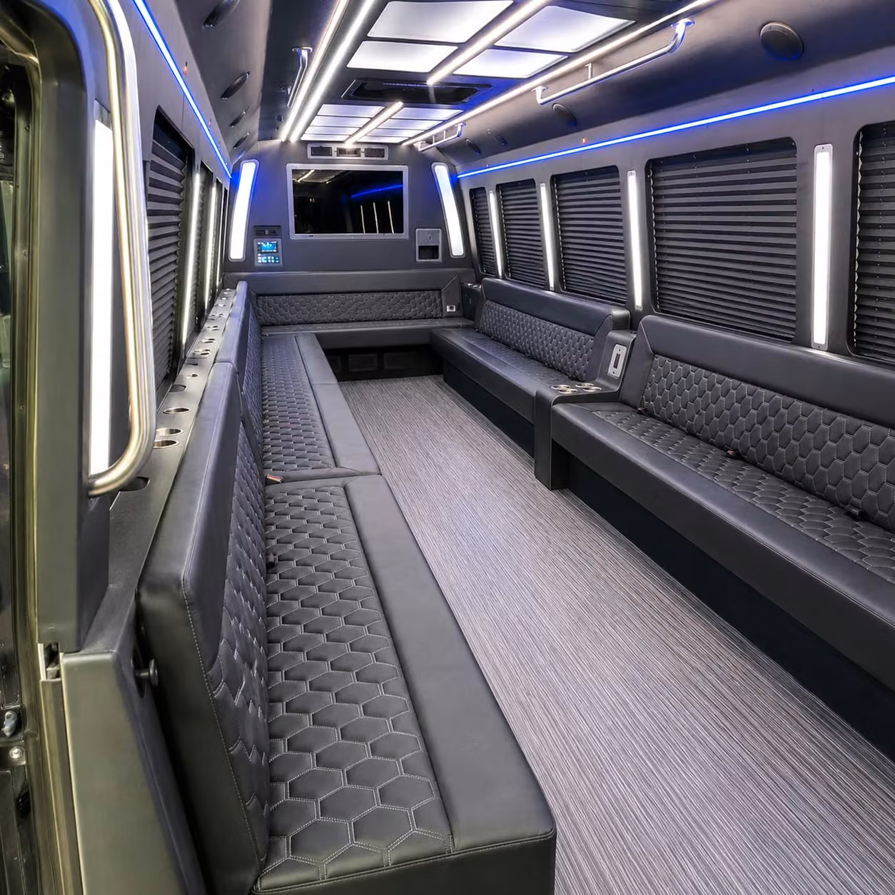 party bus interior
