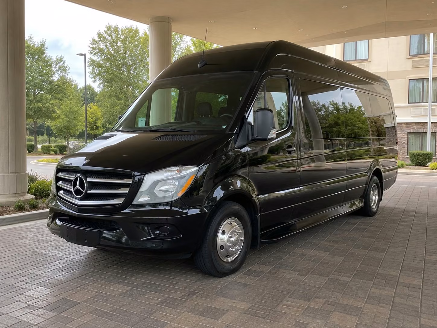 sprinter van with driver